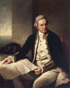 unknow artist Captain James Cook oil painting reproduction